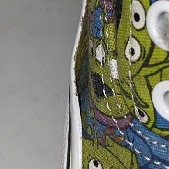 Vans Disney Pixar Toy Story ERA Alien Glow in the Dark Skate Shoes Mens 4.5 W 6 - Picture 4 of 11